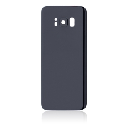 ESOURCE PARTS Samsung Galaxy S8 G950 Back Battery Glass Door Cover Replacement - Midnight In Black