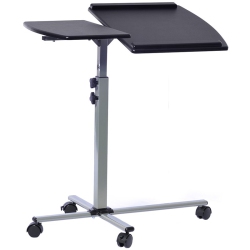 TECHNI MOBILI Deluxe Rolling Laptop Stand Graphite