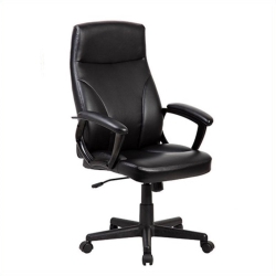 TECHNI MOBILI Medium Back Manager Office Chair In In Black