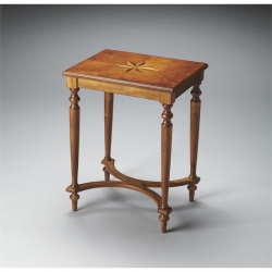 BUTLER SPECIALTY Accent Table Olive Ash Burl Light