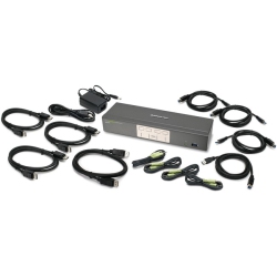 IOGEAR 4-Port Displayport Kvmp Switch With USB 3.0 Hub (Taa Compliant)