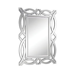 ELEGANT LIGHTING Modern Mirror - 28" X 40" X 0.625" - Clear Mirror