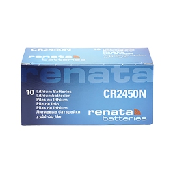 RENATA 10 X 2450 Watch Batteries, 3V Lithium Cr2450N, Cr2450