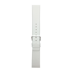 SHOPTICTOC 16MM Genuine Leather Replacement Watch Strap In White