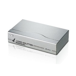 ATEN Technology Vs94A 4 Port Video Splitter With Support
