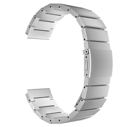 STRAPSCO Fitbit Blaze Stainless Steel Wristwatch Strap In Multicolor