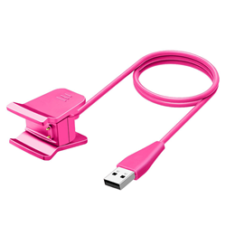 STRAPSCO Fitbit Alta Hr Charger Clip In Fuschia