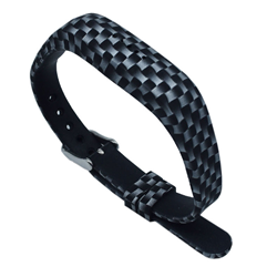 STRAPSCO Fitbit Silicone Strap for Flex 2 In Small Squares Pattern