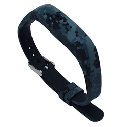 STRAPSCO Fitbit Silicone Strap for Flex 2 In Digitial Camo Pattern