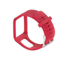 STRAPSCO Silicone Strap for Tomtom Runner In In Red