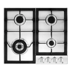 ANCONA 24" 4 -Burner Gas Cooktop In Stainless Steel