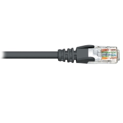 BLUEDIAMOND 6.1M (20Ft) Cat6 Patch Cable, Ethernet Cable In Black