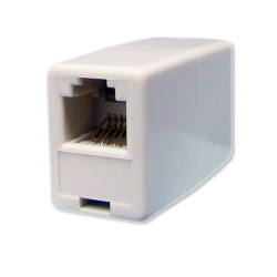 BLUEDIAMOND 6P6C F/f Modular Coupler - In White