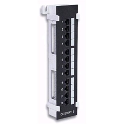 TECHLY 12 Port Cat6 Patch Panel - 1U