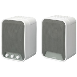 EPSON CORPORATION Epson Elpsp02 2.0 Speaker System - 30 W Rms - - 80 Hz In White