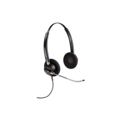 PLANTRONICS Encorepro Hw520V Over-The-Head Tube Monaural Headset, Voice Tube (89436-01)