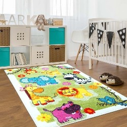 LA DOLE RUGS La Dole Moda 6'2" X 9'2" Rectangle Area Rug - Multi-Colour