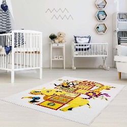 LA DOLE RUGS La Dole Moda 5'3" X 7'5" Rectangle Area Rug - Multi-Colour