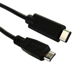 BLUEDIAMOND USB 2.0 C Male to Micro 5 Pin Male, 3Ft