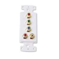 BLUEDIAMOND Component/rca Wall Plate Insert