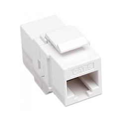TECHLY Cat6 Inline Coupler Keystone - In White