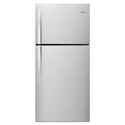 Whirlpool 30" 19.2 Cu. Ft. Top Freezer Refrigerator (WRT519SZDB) - Black