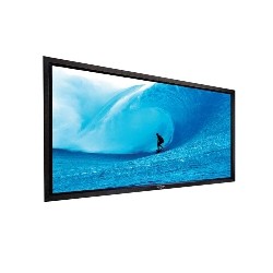 GRANDVIEW Lf-Pa106 Permanent Fixed-Frame Prestige Series 106" Perforated Projector Screen
