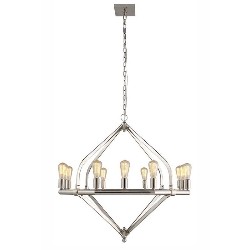 ELEGANT LIGHTING Illumina 39" 12 Light Chandelier