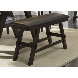 LIBERTY FURNITURE Lawson Counter Bench In Light And Dark Espresso
