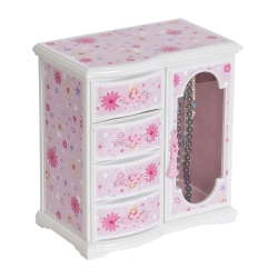 MELE AND CO Mele Hyacinth Girl's Upright Musical Ballerina Jewelry Box