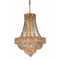 ELEGANT LIGHTING Century 20" 12 Light Royal Crystal Chandelier