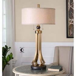 UTTERMOST Selvino Brushed Brass Table Lamp