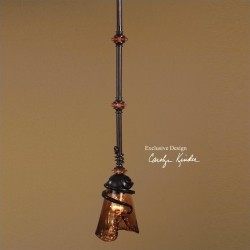 UTTERMOST Vitalia Mini Pendant In Oil Rubbed Bronze