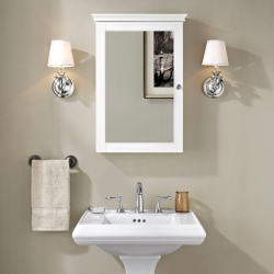 CROSLEY Lydia Medicine Cabinet In In White