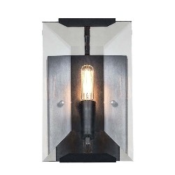ELEGANT LIGHTING Monaco 6" Glass Crystal Wall Sconce