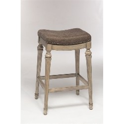 HILLSDALE Vetrina Bar Stool In Weathered In Gray