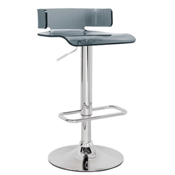 ACME FURNITURE Acme Rania Swivel Adjustable Bar Stool In In Gray