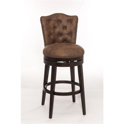 HILLSDALE Bar Stool Chair - Set Of 1 - Chocolate