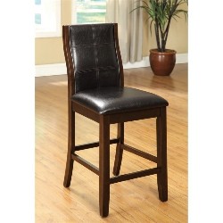 FURNITURE OF AMERICA Bar Stool Chair - Set Of 2 - Oak