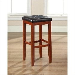 CROSLEY FURNITURE 29" Square Bar Stool In (Set Of 2) In Mahogany