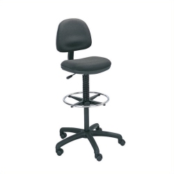 SAFCO Precision Extended Drafting Chair With Footrest In In Black