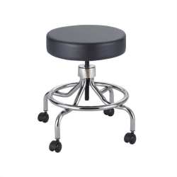 SAFCO Lab Drafting Chair With Manual Low Base In Black