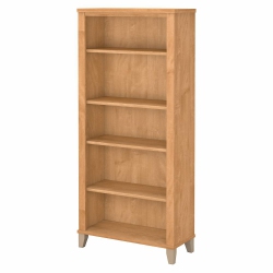 BUSH Furniture Somerset 5 Shelf Bookcase In Maple Cross - Engineered Wood