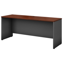 BBF Series C 72W X 24D Credenza Desk In Hansen Cherry - Engineered Wood