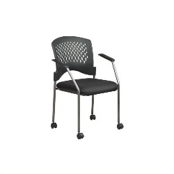 OFFICE STAR Pro-Line Ii Rolling Guest Chair