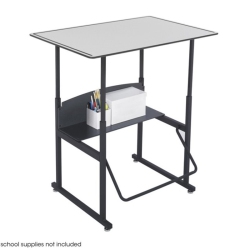 SAFCO Alphabetter 24" X 36" Student Desk In In Gray