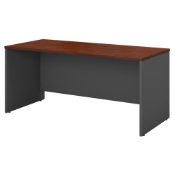 BBF Series C 60W X 24D Credenza Desk In Hansen Cherry - Engineered Wood