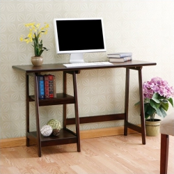 SOUTHERN ENTERPRISES Sei Furniture Gavin Desk In Espresso