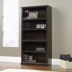 SAUDER Select 5 Shelf Bookcase In Cinnamon Cherry