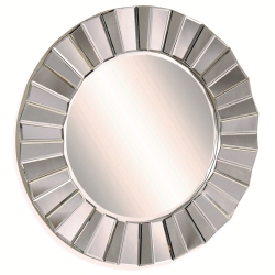 BASSETT MIRROR Parker Wall Mirror In Clear Mirror Glass